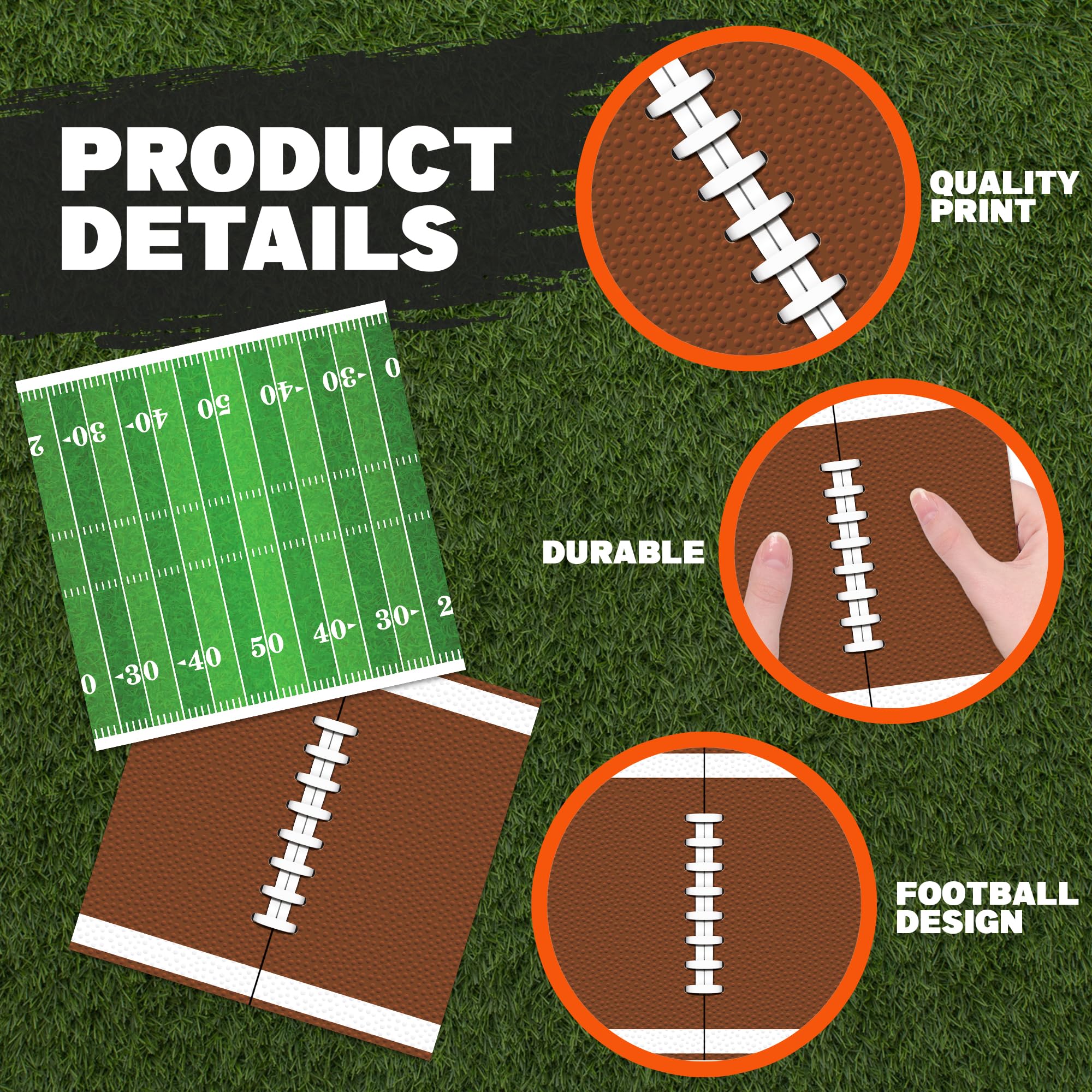 ArtCreativity 80-pack napkins provide value for large gatherings and snack-ready coverage.