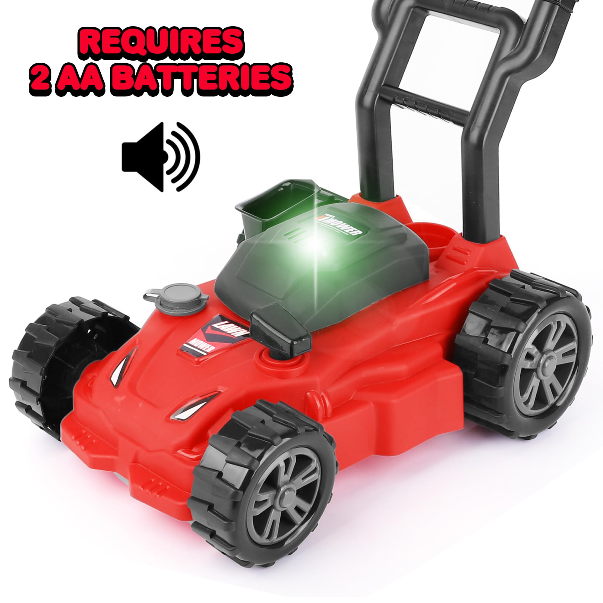 ArtCreativity realistic-motor-sound adds authenticity as wheels roll across the yard.