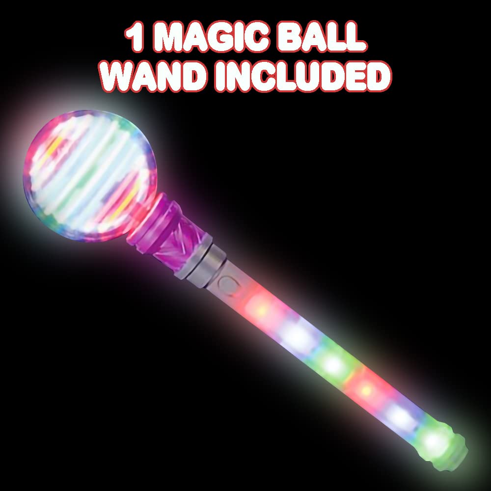 ArtCreativity LED wand action, spinning lights create magical moments for kids.