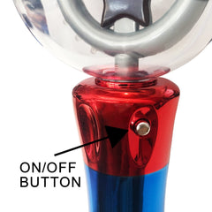 ArtCreativity magic ball LED wand shows multi color light for exciting party favors