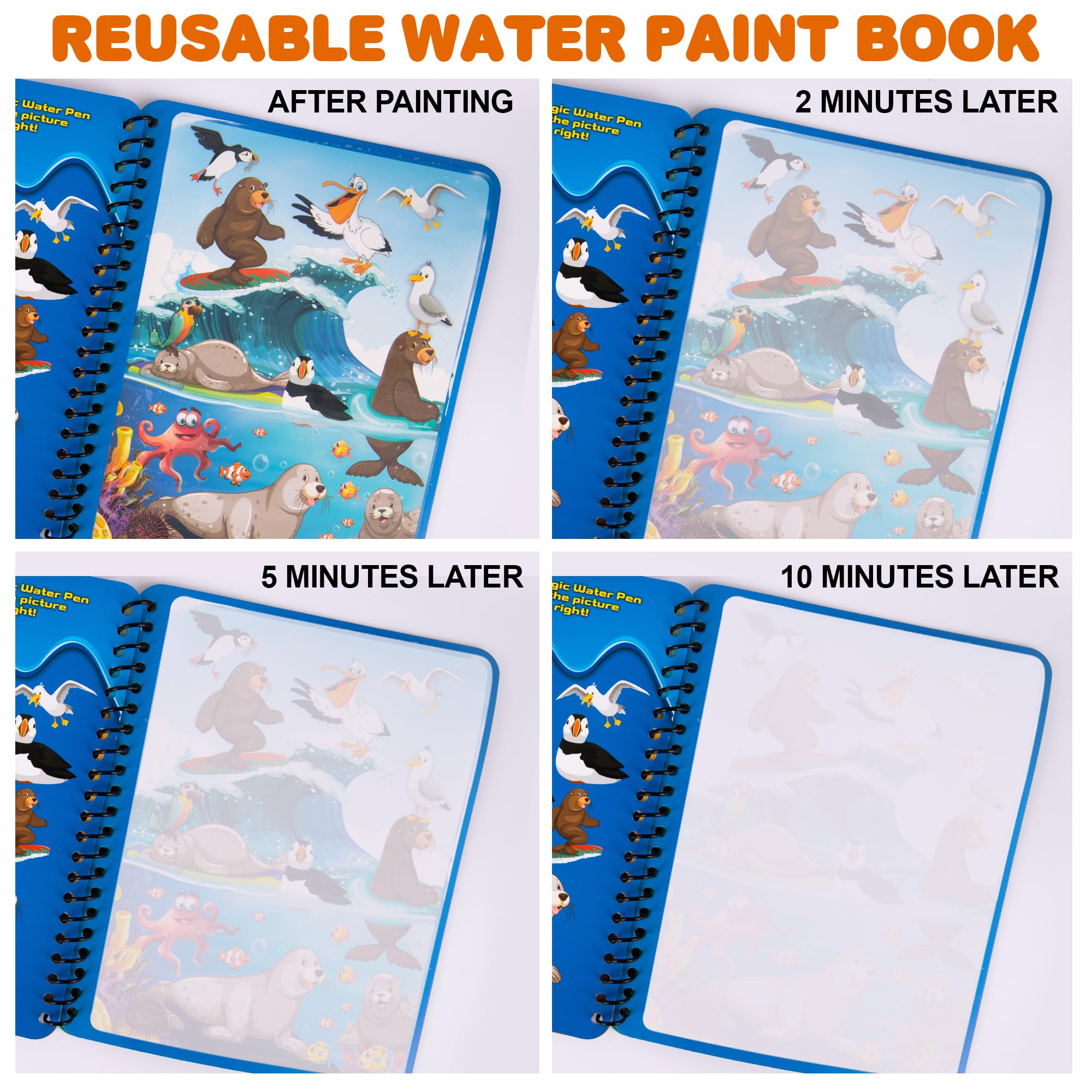 ArtCreativity Marker set; easy hydration-based coloring for kids.
