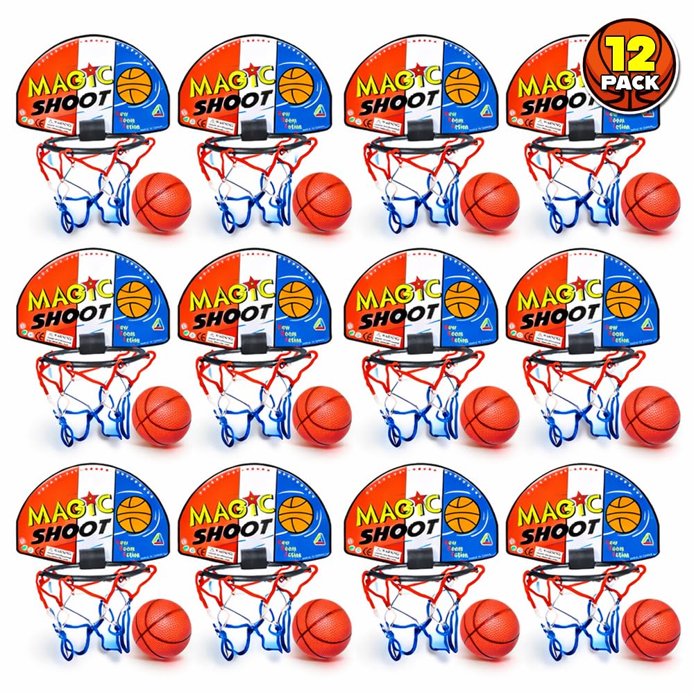 ArtCreativity mini basketball game backboard and net ready for quick indoor play.