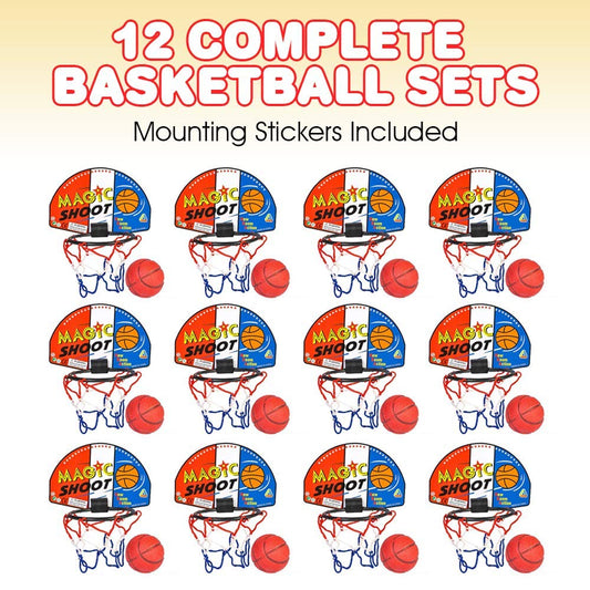 ArtCreativity mini basketball game includes a bright mini ball for play.