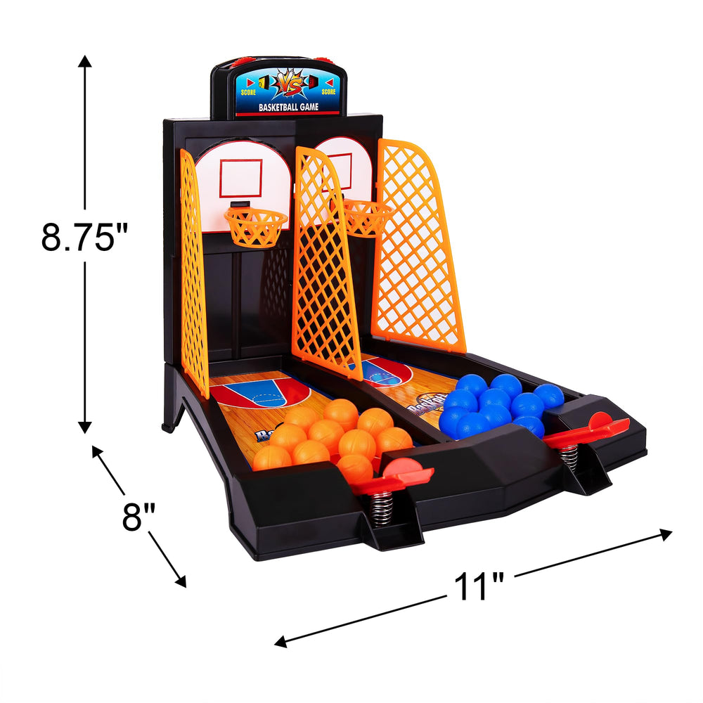 Built-in score tracker in the ArtCreativity mini basketball game set.