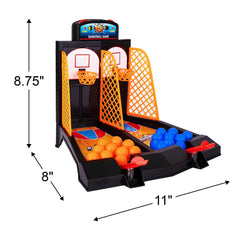 Built-in score tracker in the ArtCreativity mini basketball game set.