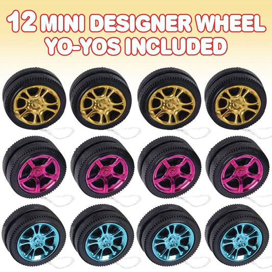 ArtCreativity mini designer wheel yoyo promotes focus and social play through colorful design