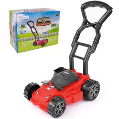 ArtCreativity outdoor-play-lawn-mower encourages shared play with siblings and friends.