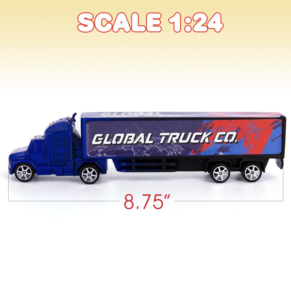 ArtCreativity pull-back action trucks drive hours of pretend play.