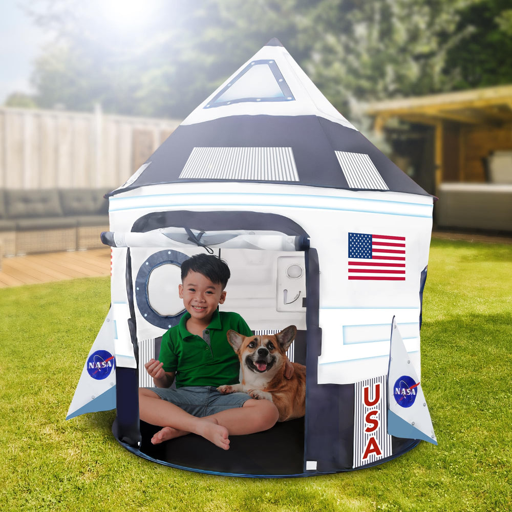 ArtCreativity space play tent ready for indoor or outdoor adventures.