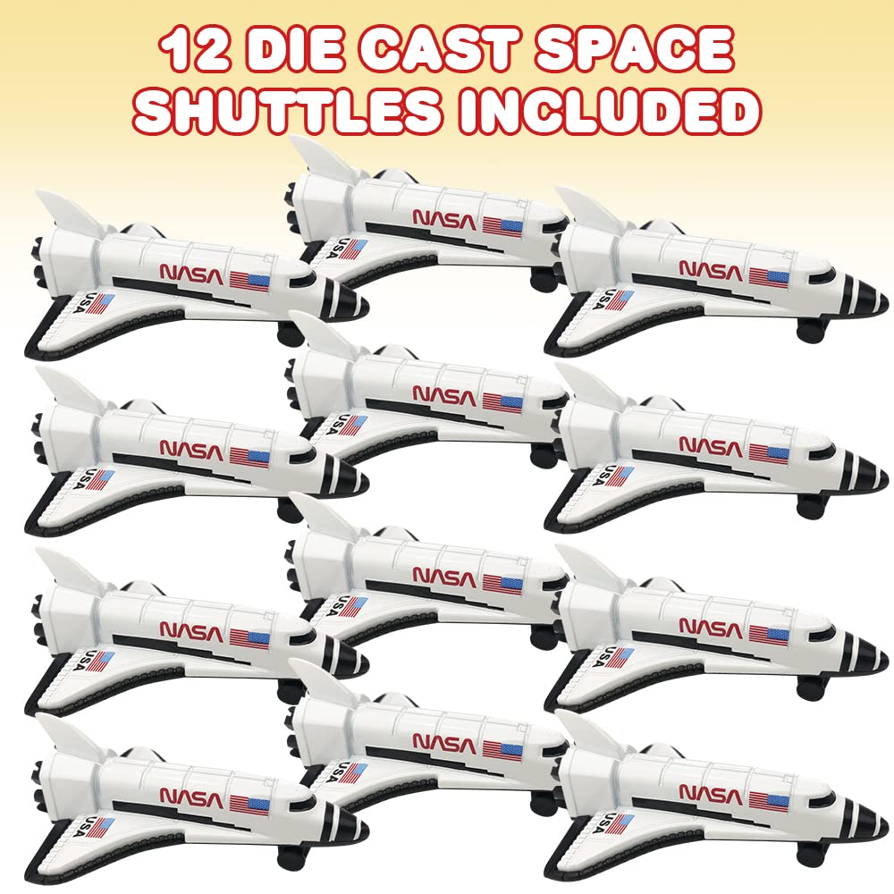 ArtCreativity space shuttle closeup highlighting authentic details for realistic pretend missions