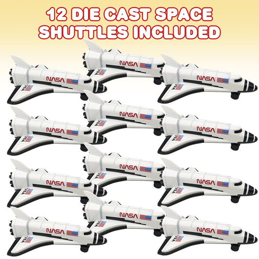 ArtCreativity space shuttle closeup highlighting authentic details for realistic pretend missions