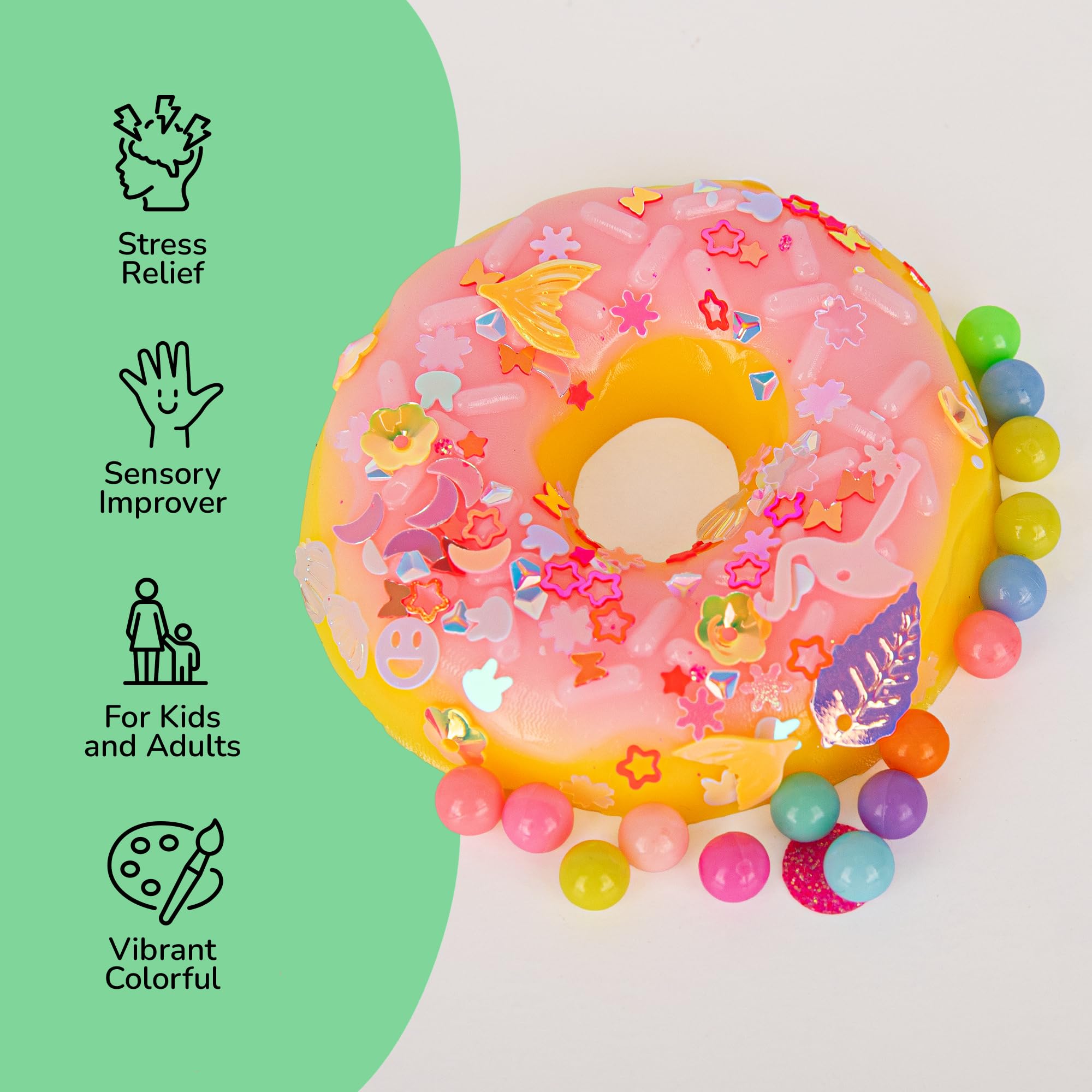 ArtCreativity squishy Treats packaging with header card and gift-ready look
