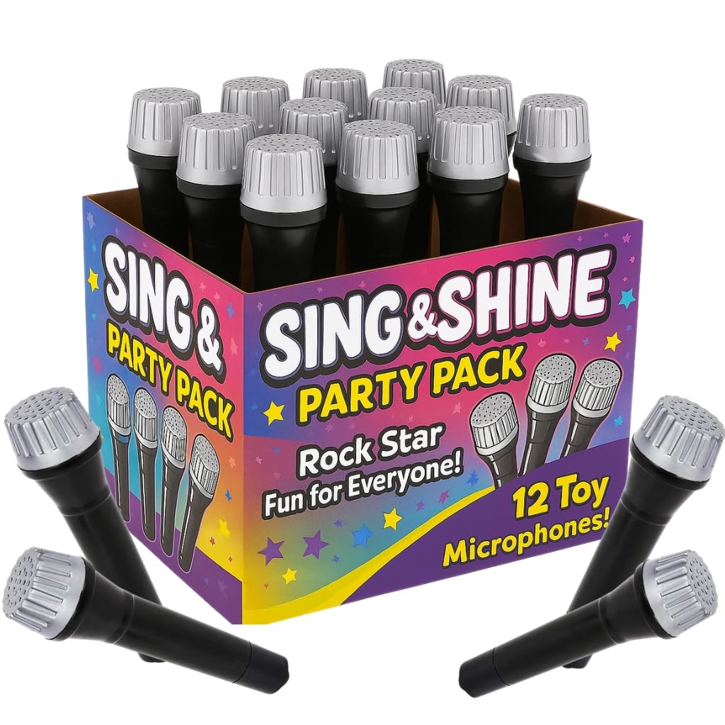 ArtCreativity toy microphone set 5.5-inch front view for kids' karaoke play