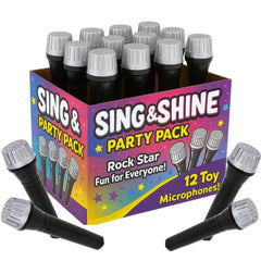 ArtCreativity toy microphone set 5.5-inch front view for kids' karaoke play