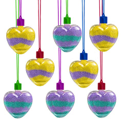 ArtCreativity Valentine heart necklaces packaging ready for classroom crafts