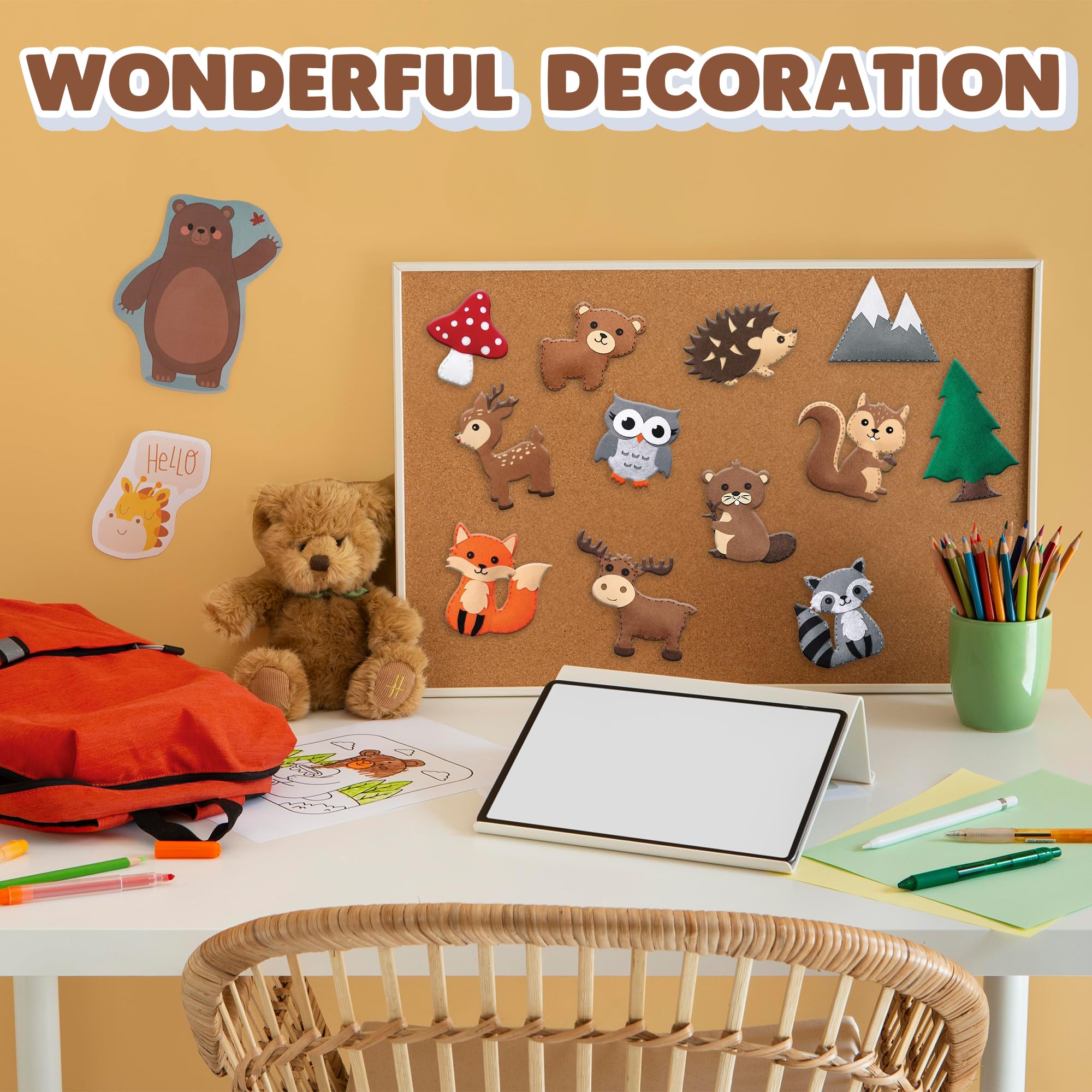 ArtCreativity Stuffing bag to complete plush woodland characters.