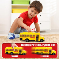 ArtCreativity yellow bus toy is a delightful Easter gift for ages 3 and up