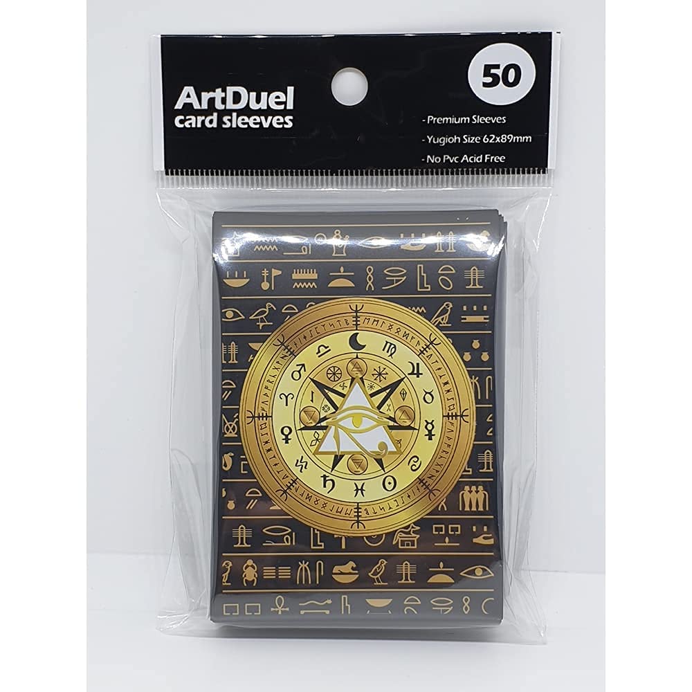 ARTDUEL sleeves 62x89mm size fits standard Yu-Gi-Oh cards