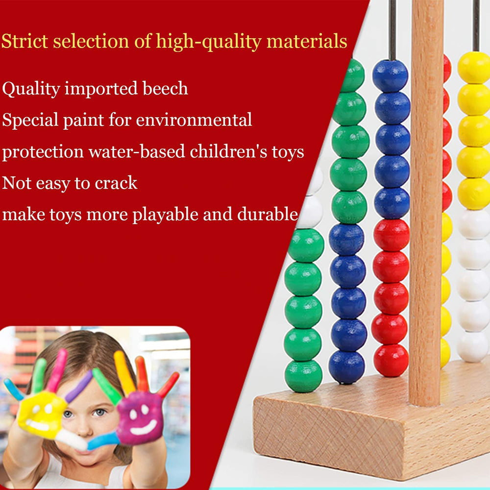 Artist Unknown Abacus child exploring colors fosters color recognition and pattern awareness