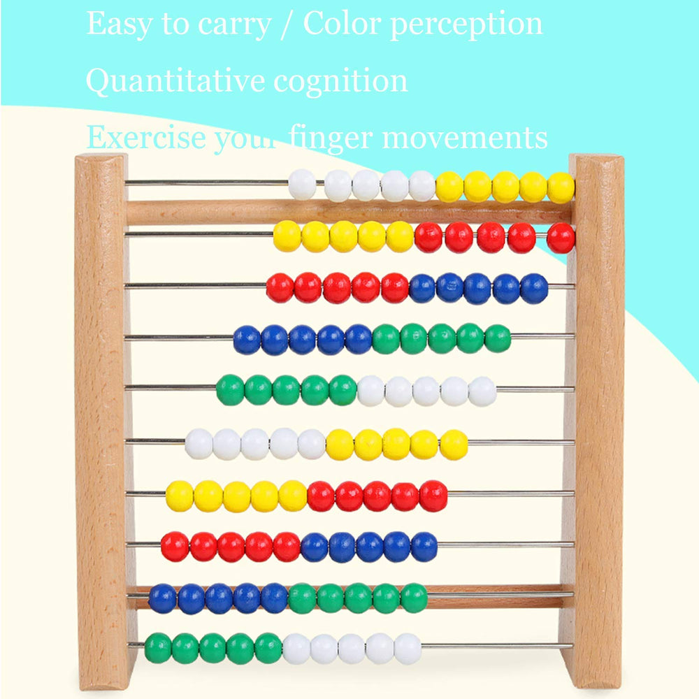 Artist Unknown Abacus horizontal use supports classroom and home counting activities