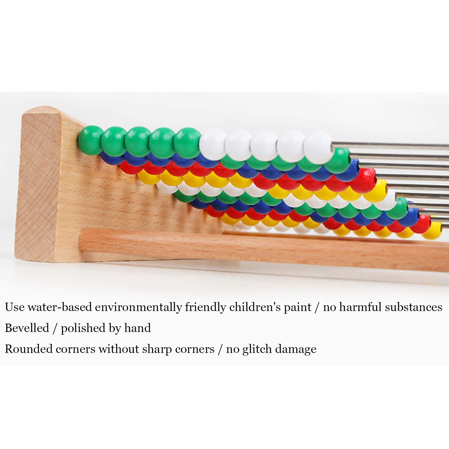 Artist Unknown Abacus vertical use promotes space-saving learning at home