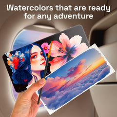 ARTISTRO built-in mixing palette enables quick swatches.