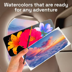 ARTISTRO Portable Art Kit for adults and kids enables mess-free creative sessions