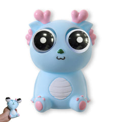 Artlunar eye-pop dragon blue toy that's great for desk stress relief and playful moments.