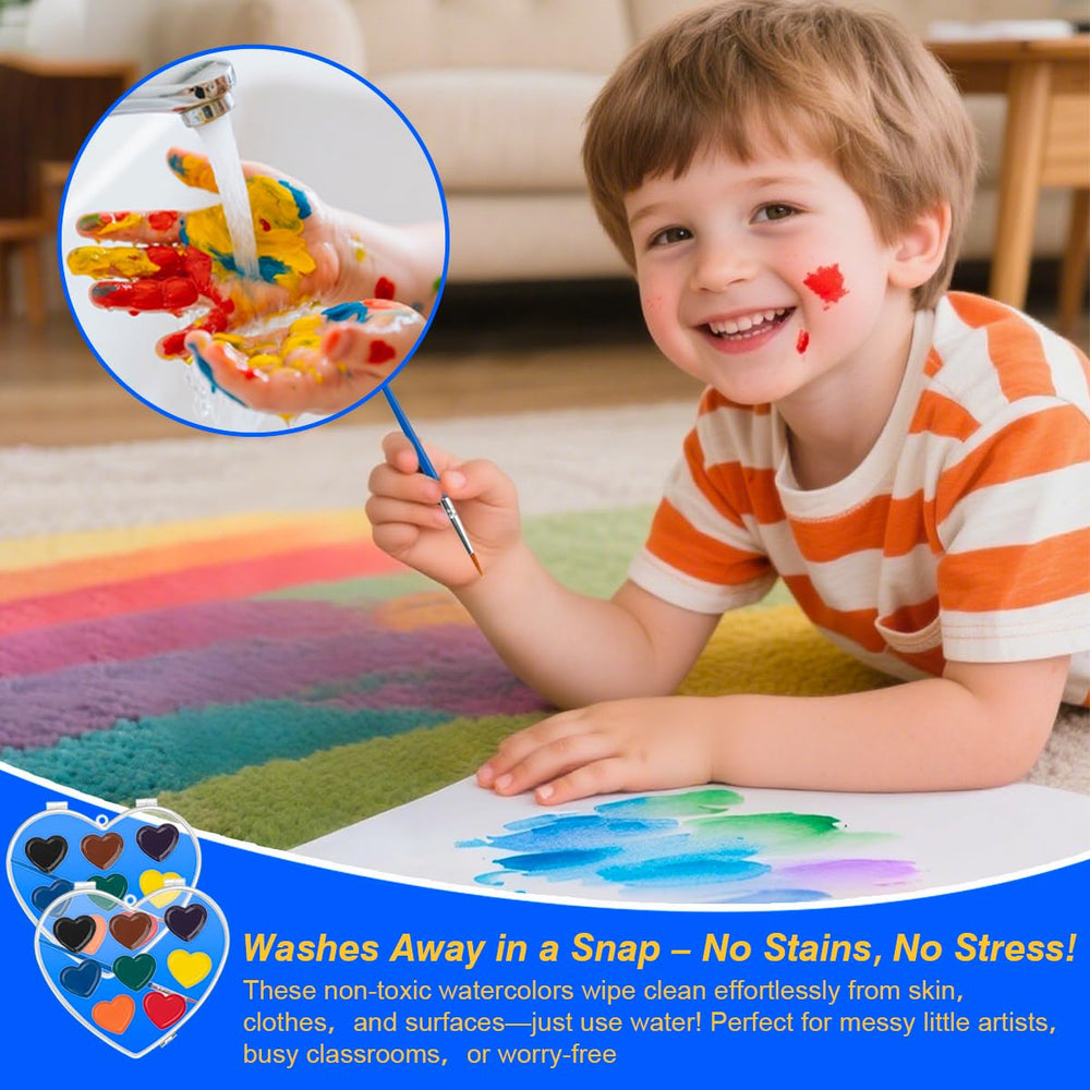 ARTLYMERS classroom art set ideal for preschool and school events.