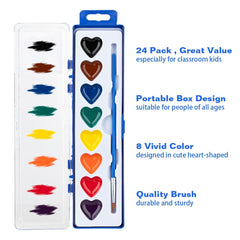 ARTLYMERS eight-color palette perfect for beginner painters