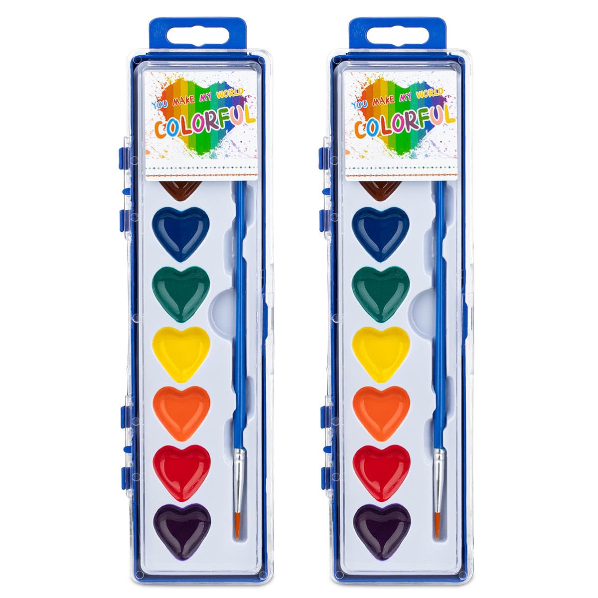 ARTLYMERS heart watercolor set for kids—soft colors for little painters' first masterpieces.