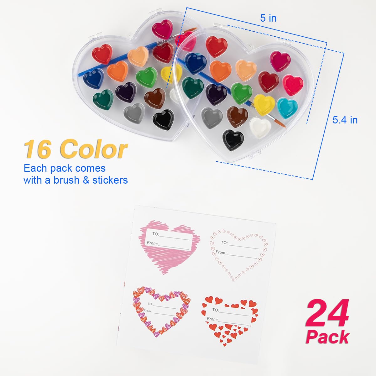 ARTLYMERS kid-safe washable paints for mess-free crafts