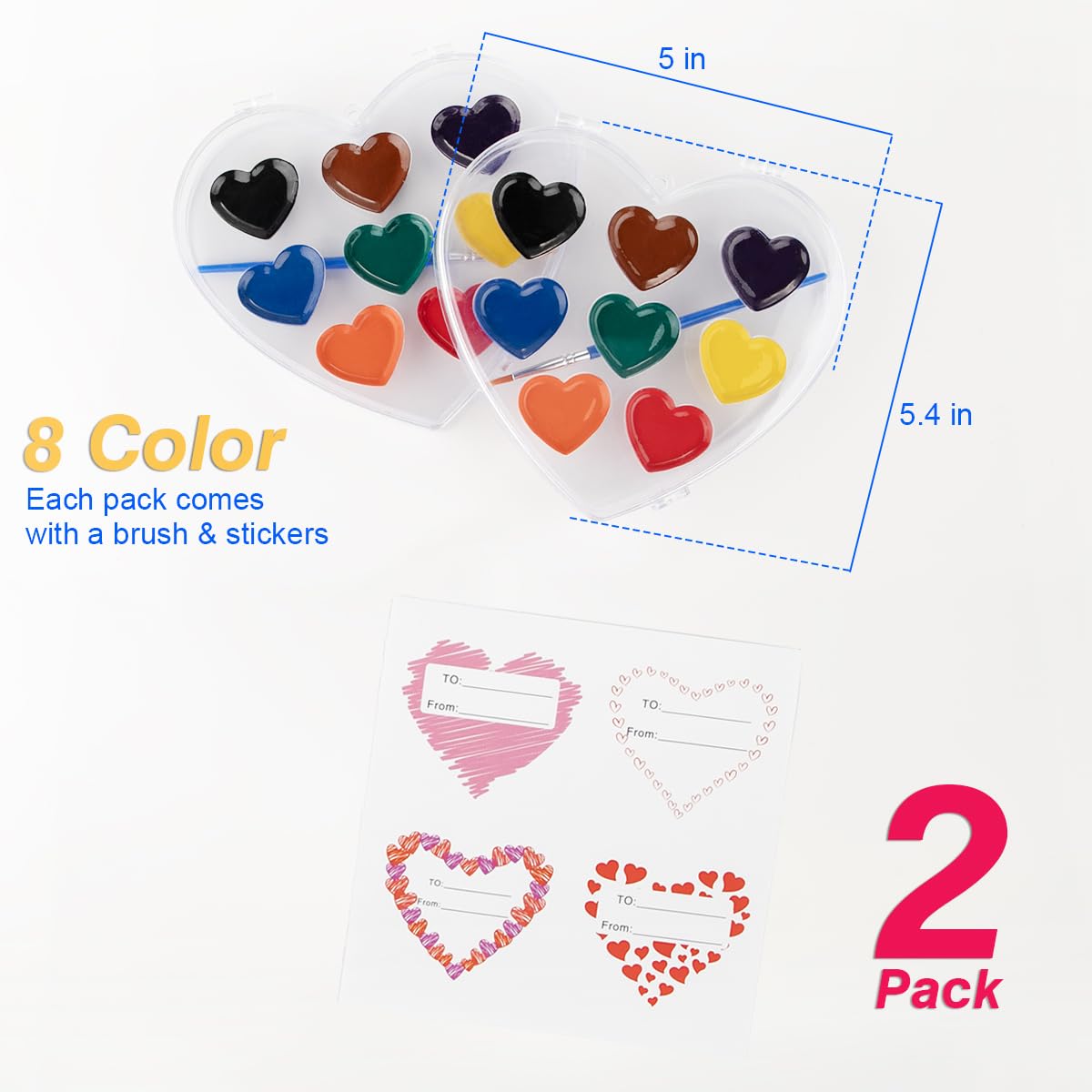 ARTLYMERS Watercolors come with a brush for immediate creative start.