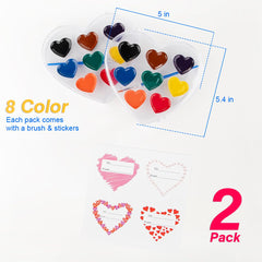 ARTLYMERS Watercolors come with a brush for immediate creative start.