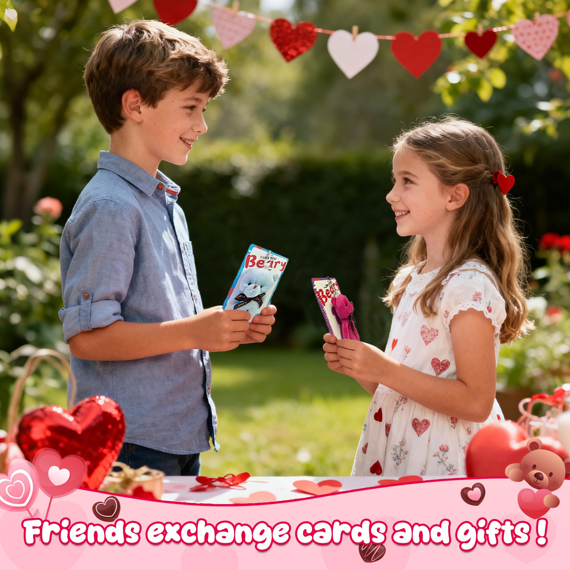 Artnedu bulk valentines set makes classroom prep easier.