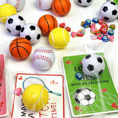 Artnedu valentines day toys as non-candy gifts for sports-loving kids