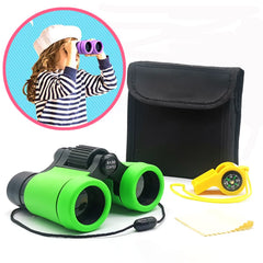 ARTOMIDE Kids Folding Binoculars offer easy storage and travel-friendly use.