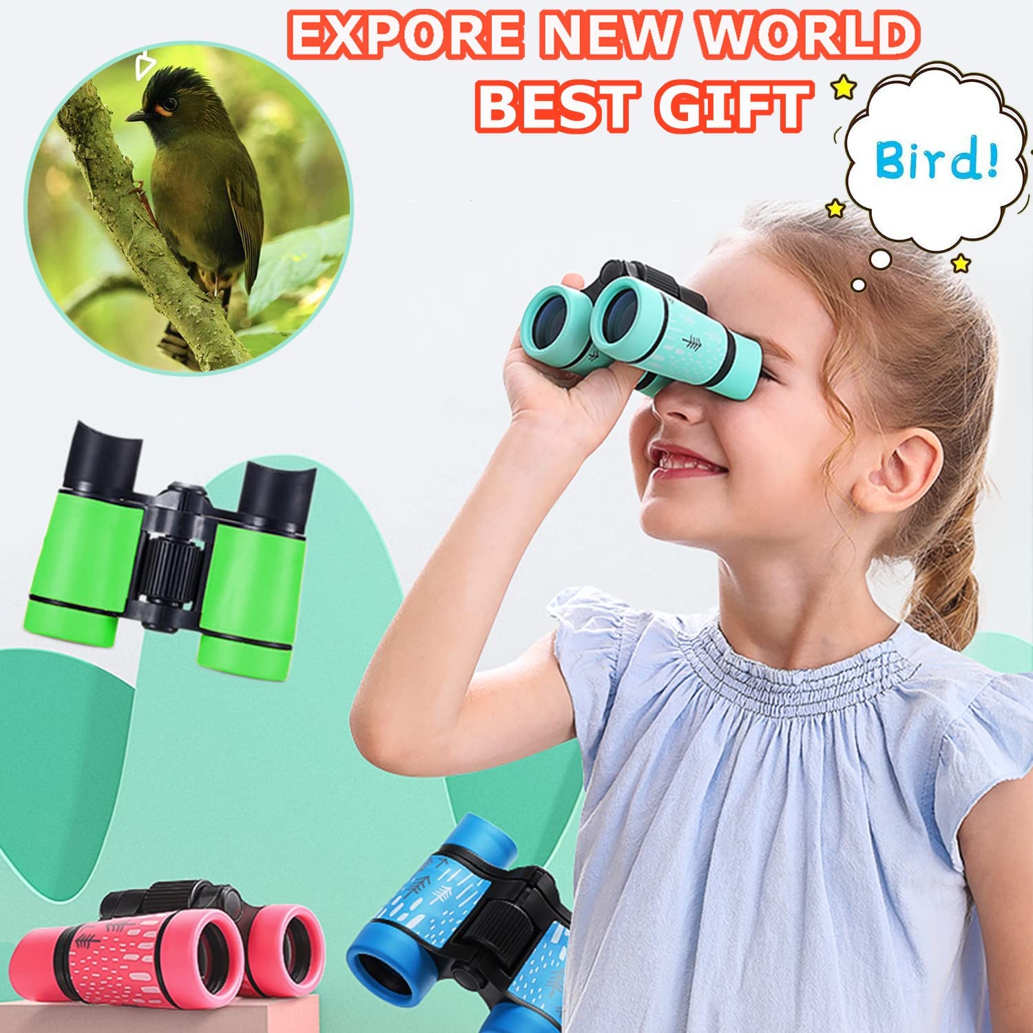 ARTOMIDE Kids Soft Rubber Eyepiece protects eyes during play and exploration.