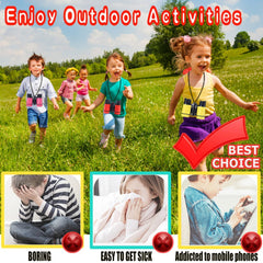 Artomide Kids Binoculars crystal clear 4x30 view ideal for bird watching.