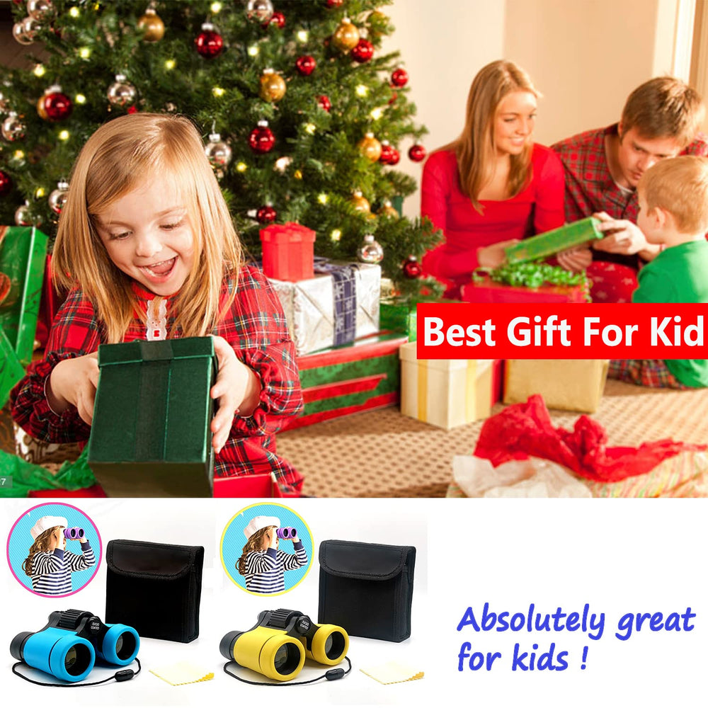 ARTOMIDE Kids Binoculars ready for camping and travel with durable build.