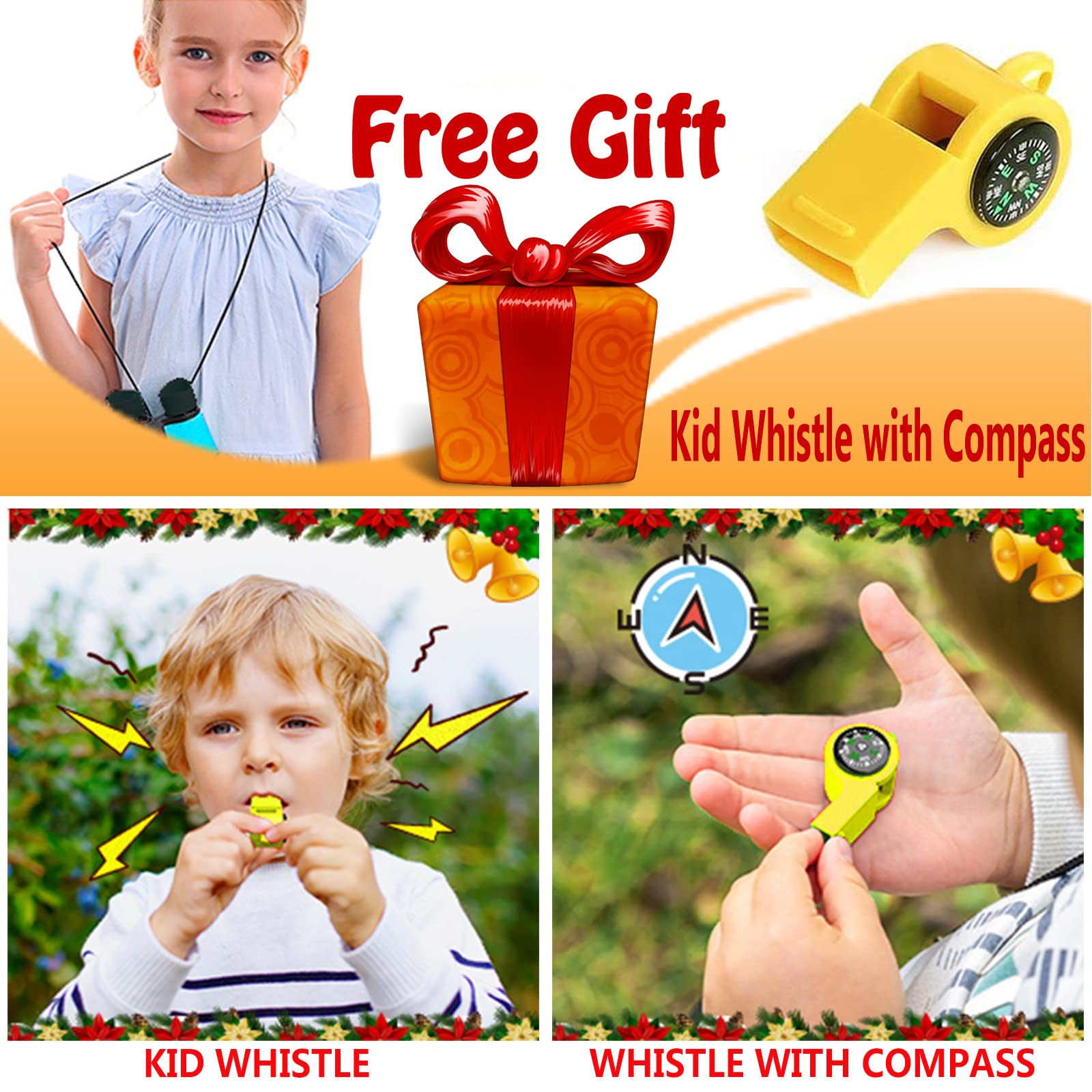 ARTOMIDE Kids Binoculars made from non-toxic materials for safe use.