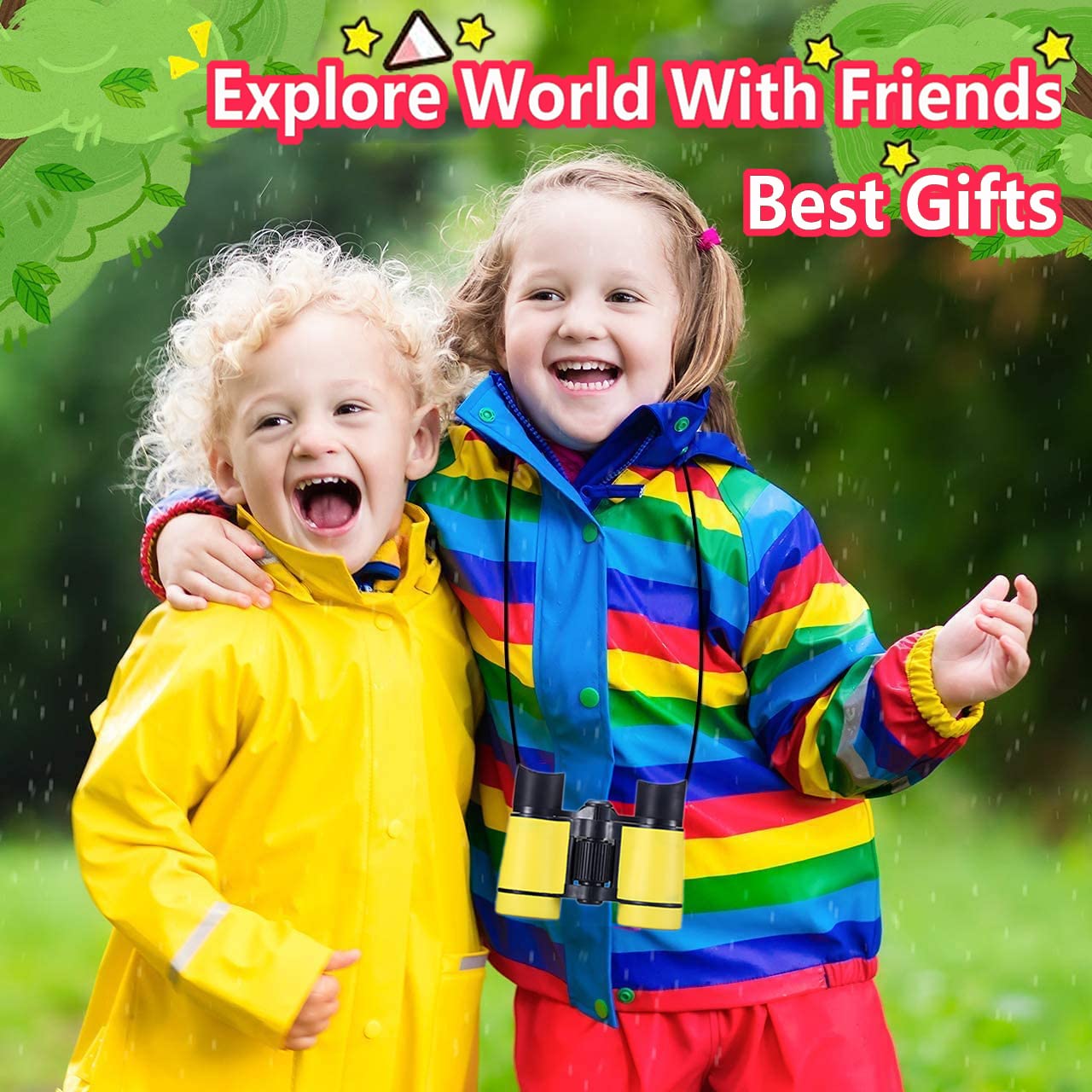 Artomide Kids Binoculars safety and lightweight design fit small hands.