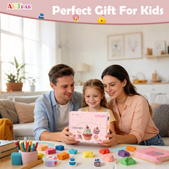 ARTPAR non-stick soft clay is easy to reshape and rework.
