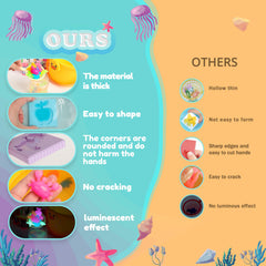 ARTPAR ocean molds 16-piece image shows diverse sea creature shapes ready to join the fun
