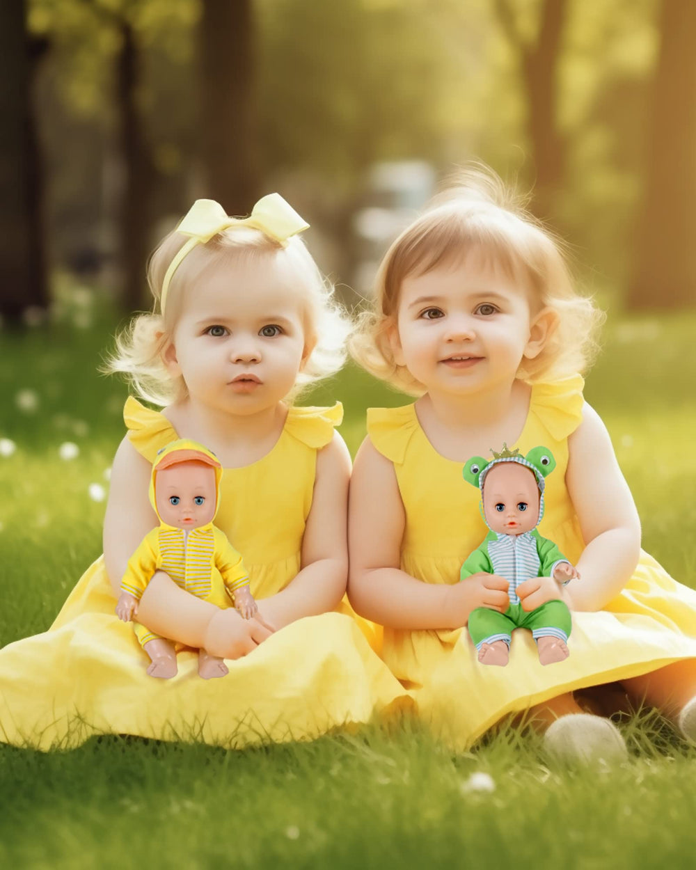 ARTST 12-inch doll clothes giraffe set for imaginative scenes and mix-and-match.