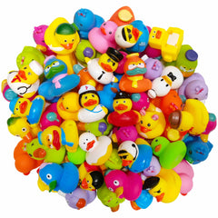 Arttyma rubber ducks bulk assortment for fun and easy party decorations.