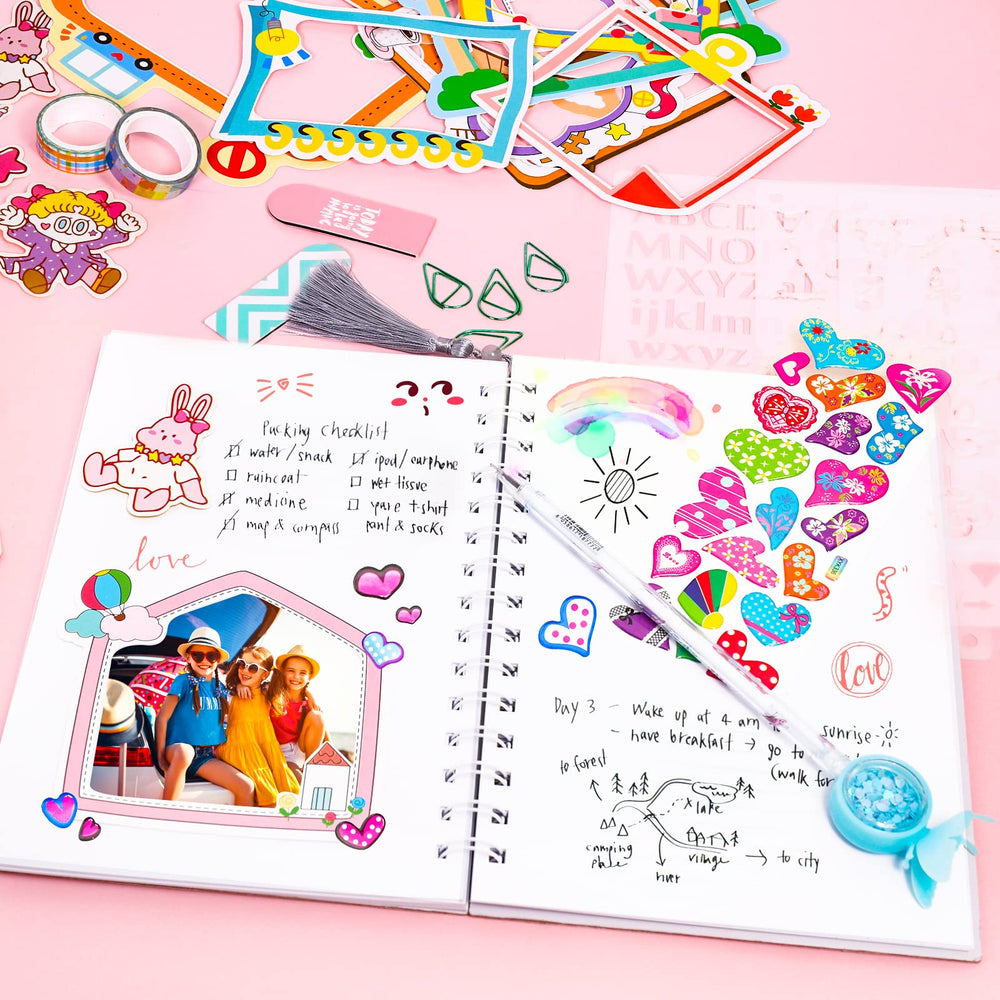 Arulis DIY Journal Kit decorative tapes: colorful accents to brighten layouts.