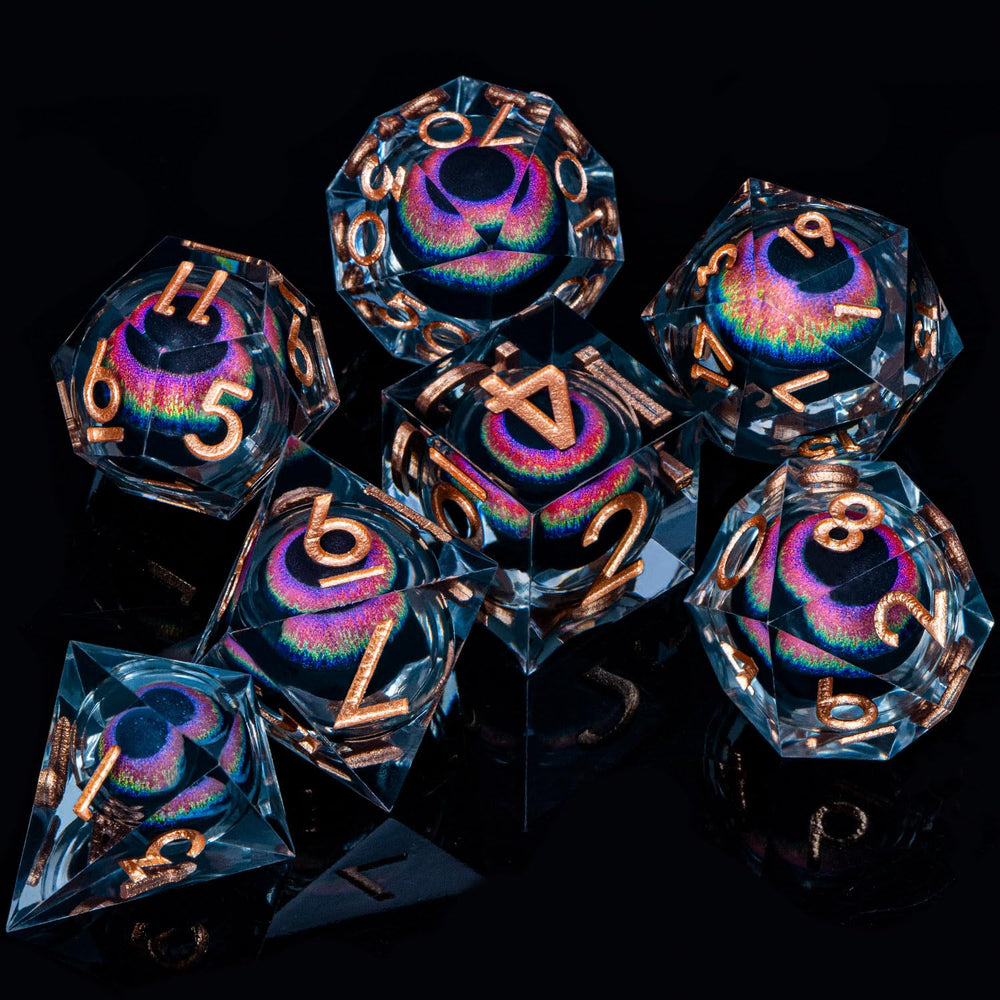 ARUOHHA dice in play-ready design for tabletop campaigns