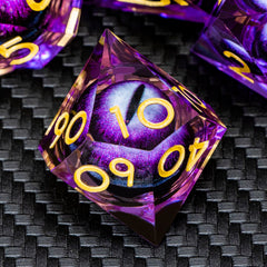 ARUOHHA Dragon Eye D6 dice with vivid visuals and grip.