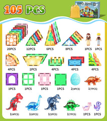 Asago dinosaur tiles set presented as a thoughtful gift for birthdays and holidays.